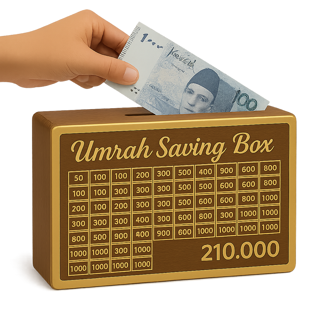 Umrah Money Saving Box